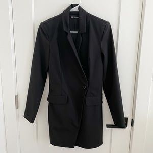 Zara Black Blazer Dress